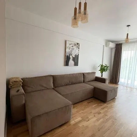 Modern 1bdr Baneasa Lägenhet
